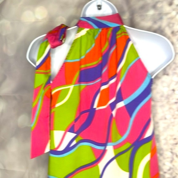 Buckhead Betty Small Neon Sleeveless Dress - Picture 10 of 13